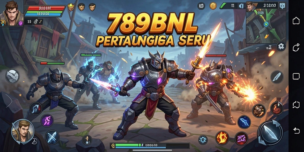 Tangkapan layar 789BNL menampilkan aksi pertarungan seru dalam game TPS.