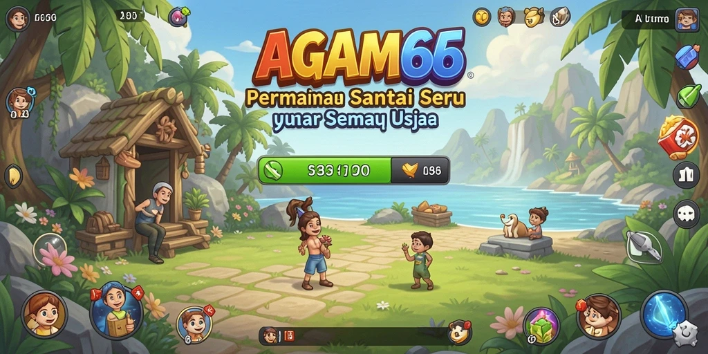 Tampilan gameplay AGAM66 yang seru dan mengasyikkan.