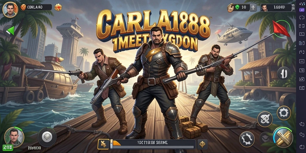 Tangkapan layar gameplay CORLA188 yang menampilkan manajemen bisnis yang intens.