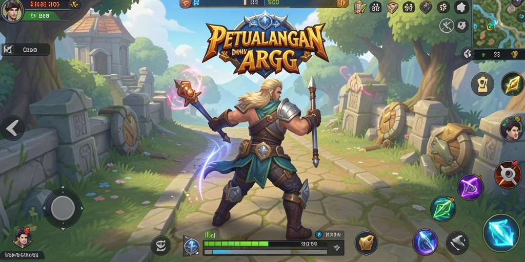 Screengrab menampilkan aksi mendebarkan dalam HO3 ARPG.