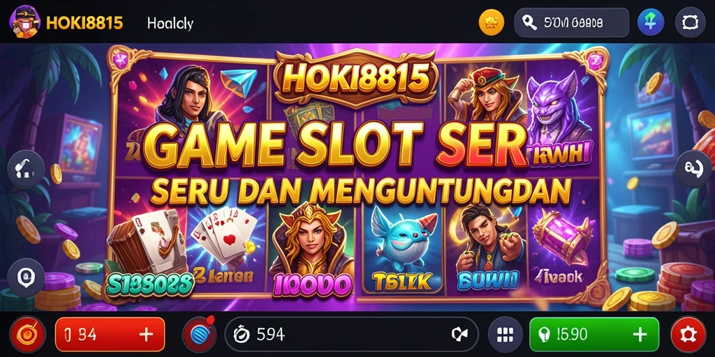 Tampilan gameplay seru dan menarik dari HOKI8815.