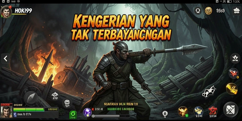 Gameplay HOKI99 dengan suasana Horror yang mencekam.