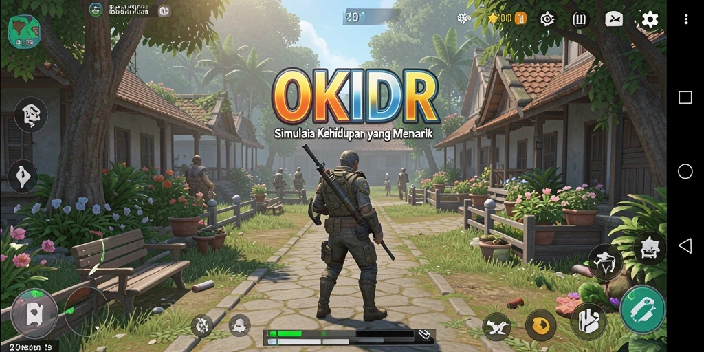Tampilan gameplay <strong>OKIDR</strong> yang memikat dan interaktif.