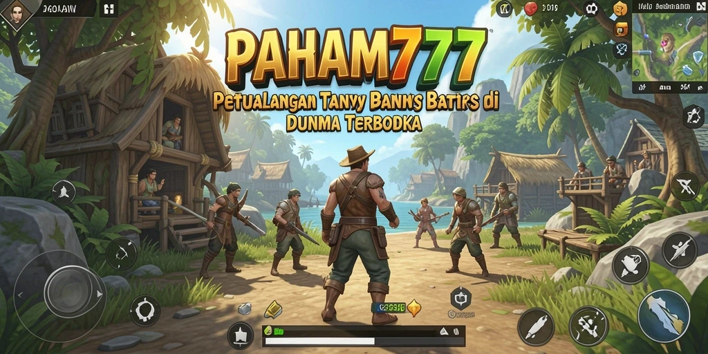 Tampilan gameplay PAHAM777 yang menakjubkan di dunia terbuka.